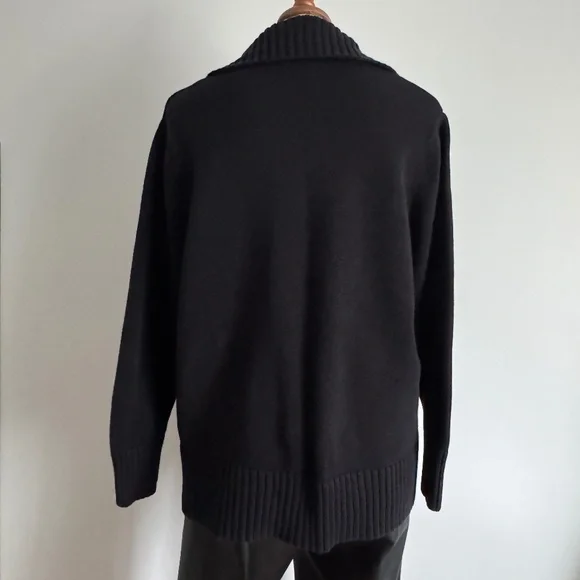 Caroll Reed - Black Button Cardigan - Picture 6 of 8